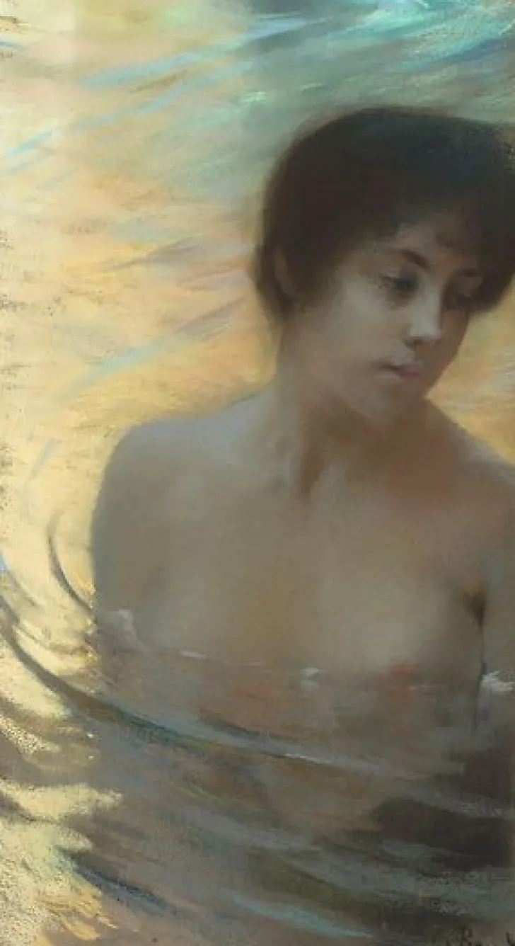 Boutiques de musées Affiches D'Art|Affiches D'Art Encadrées-Baigneuse (affiches d'art)