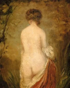 Sale Boutiques de musées Baigneuse debout, vue de dos (toiles sans cadre)