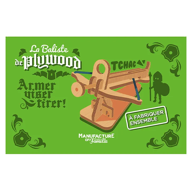 New Boutiques de musées Baliste de Plywood à construire - Manufacture en Famille