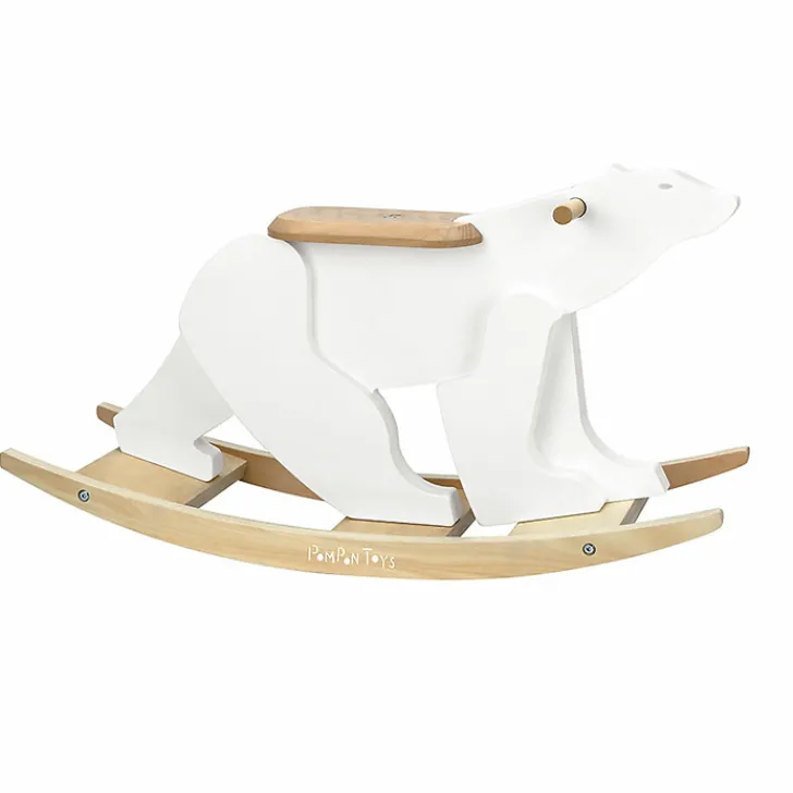 Boutiques de musées Jouets-Bascule Ours blanc - François Pompon - Pompon Toys