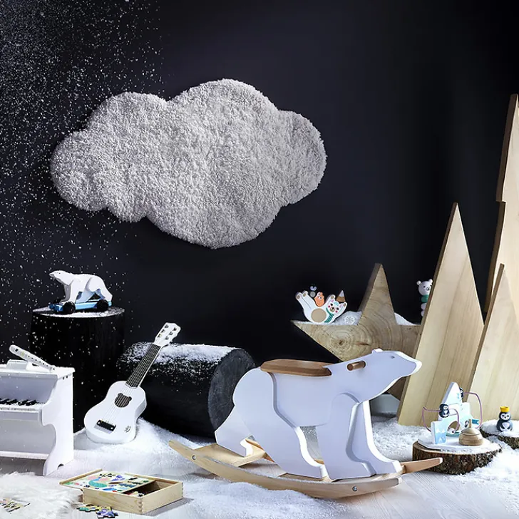 Boutiques de musées Jouets-Bascule Ours blanc - François Pompon - Pompon Toys