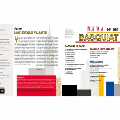 Boutiques de musées Revues-Basquiat - Revue DADA N° 159