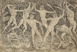 Boutiques de musées Panneaux Aluminium|Panneaux Acryliques-Bataille de dix hommes nus (panneaux aluminium)