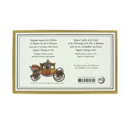 Outlet Boutiques de musées Berline du baptême du duc de Bordeaux