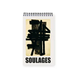 Boutiques de musées Bloc croquis Pierre Soulages - Gouache sur papier, 1952