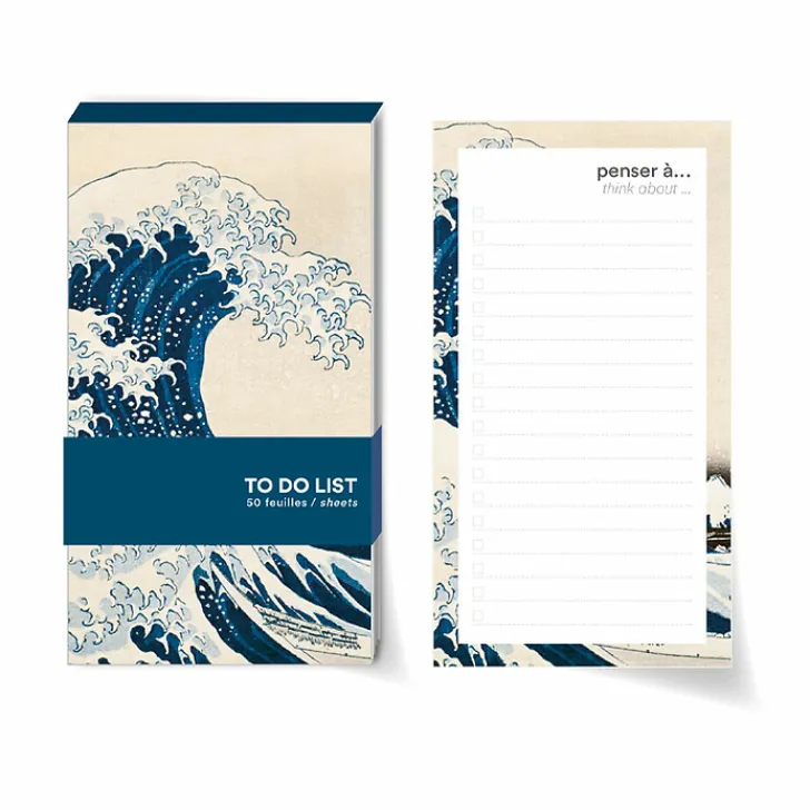 Clearance Boutiques de musées Bloc liste Katsushika Hokusai - Sous la grande vague