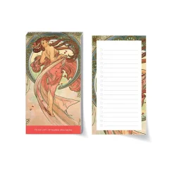 Best Boutiques de musées Bloc notes Alphonse Mucha - La Danse, 1898