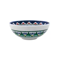 Discount Boutiques de musées Bol en céramique Petite fleur Bleu cobalt - Ø 15cm - La maison Ottomane