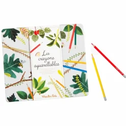 Best Boutiques de musées Boîte de 24 crayons aquarellables - Moulin Roty