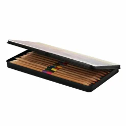 Boutiques de musées Écriture-Boîte de 12 crayons de couleurs duo Claude Monet - Vue générale de Rouen, 1892