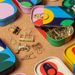 Outlet Boutiques de musées Boîte de 12 pinces à papier