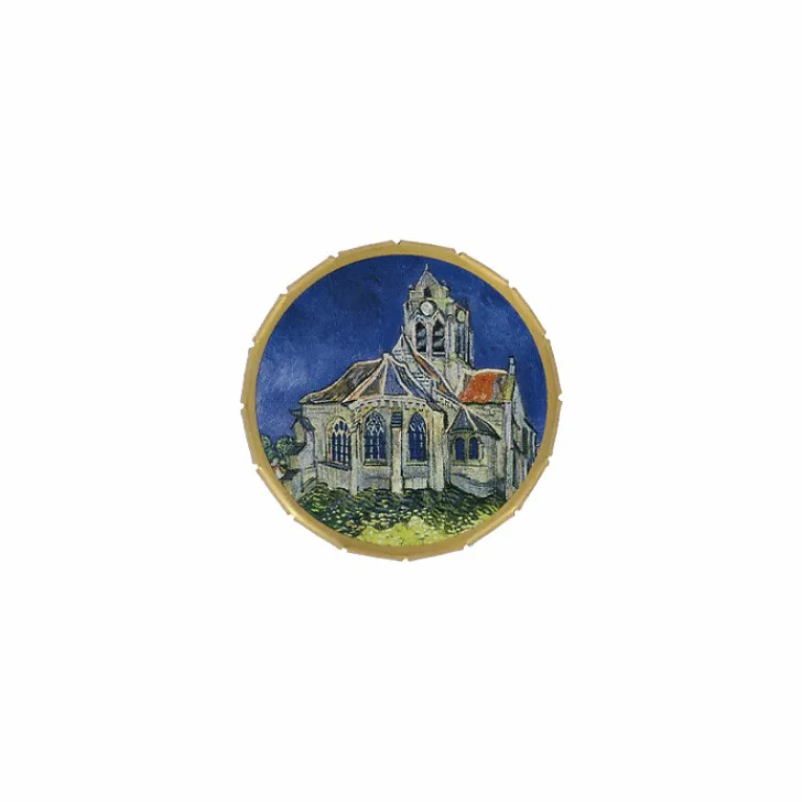 Boutiques de musées Alimentaire-Boîte de bonbons saveur menthe Vincent van Gogh - L'église d'Auvers-sur-Oise