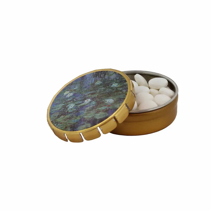 Boutiques de musées Alimentaire-Boîte de bonbons saveur menthe Claude Monet - Nymphéas bleus