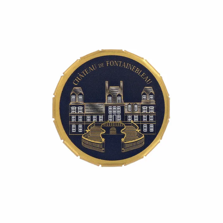 Boutiques de musées Alimentaire-Boîte de bonbons saveur menthe - Façade du Château de Fontainebleau