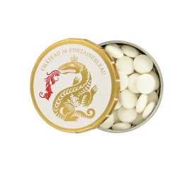 Boutiques de musées Alimentaire-Boîte de bonbons saveur menthe - Salamandre - Château de Fontainebleau