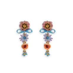 Online Boutiques de musées Boucles d'oreilles clip Bouquet - Les Néréides