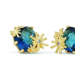 Clearance Boutiques de musées Boucles d'oreilles clips Nuit étoilée - Les Néréides X musée d'Orsay