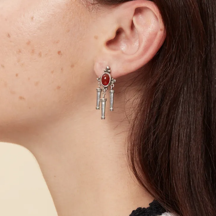 Boutiques de musées Boucles D'Oreilles-Boucles d'oreilles grecques à pendeloques