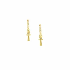 Boutiques de musées Boucles D'Oreilles-Boucles d'oreilles Égypte - Croix de vie