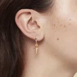 Boutiques de musées Boucles D'Oreilles-Boucles d'oreilles Égypte - Croix de vie