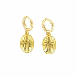 Boutiques de musées Boucles D'Oreilles-Boucles d'oreilles Égypte - Scarabée