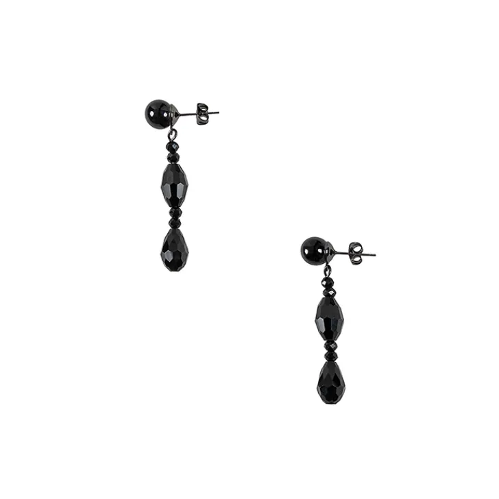 Online Boutiques de musées Boucles d'oreilles Jeune femme se poudrant