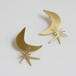 Online Boutiques de musées Boucles d'oreilles Joan Miró Lune et étoile