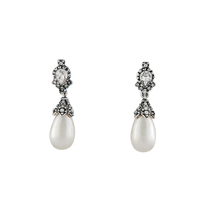 Hot Boutiques de musées Boucles d'oreilles Perle Joséphine