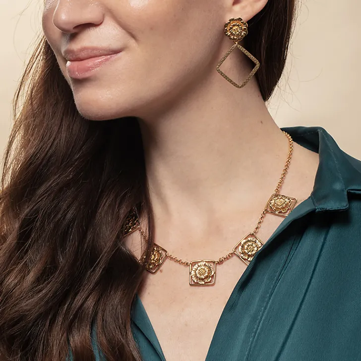 Discount Boutiques de musées Boucles d'oreilles Rosace Petit modèle