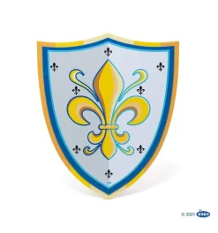 Boutiques de musées Habits Et Accessoires-Bouclier fleur de lys en mousse - Papo