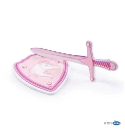 Boutiques de musées Habits Et Accessoires-Bouclier licorne en mousse - Papo