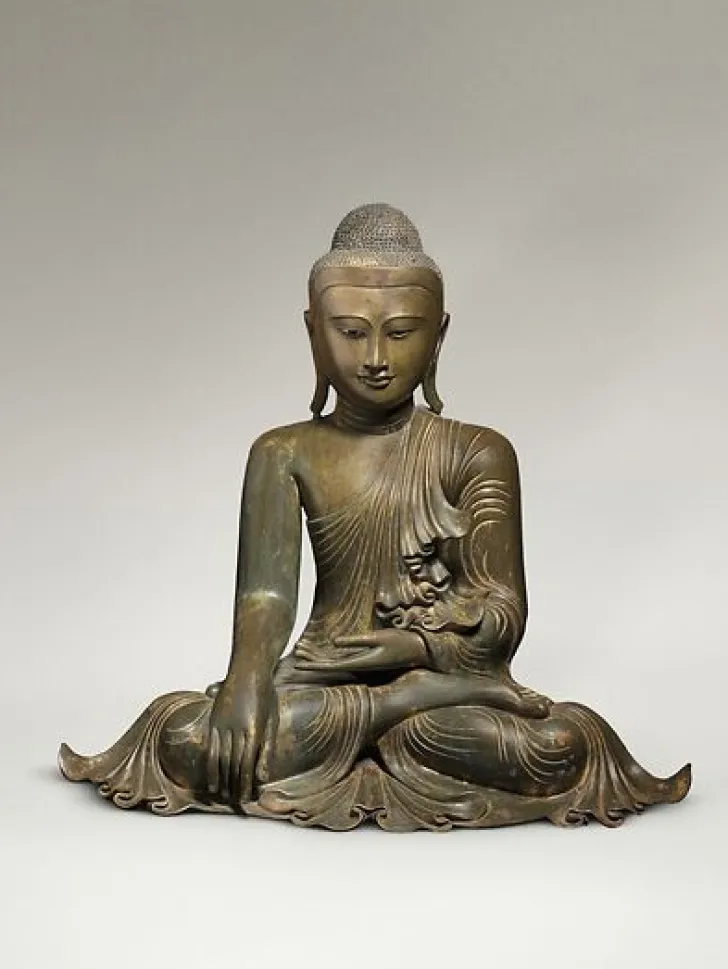 Boutiques de musées Toiles Encadrées-Bouddha Maravijaya (toiles encadrées)