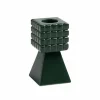 Boutiques de musées Design|Art De La Maison-Bougeoir Stack Vert - Ø 5 cm