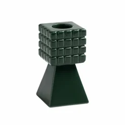 Boutiques de musées Design|Art De La Maison-Bougeoir Stack Vert - Ø 5 cm