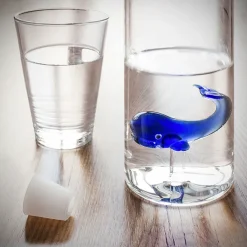 Boutiques de musées Design|Art De La Table-Bouteille Baleine bleue - Balvi