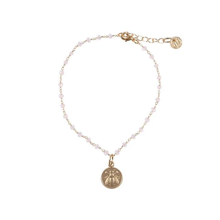 Boutiques de musées Bracelet Abeille - Rose