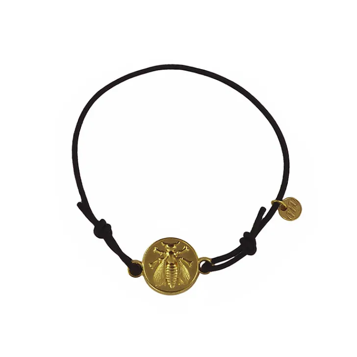Boutiques de musées Bracelets-Bracelet cordon ajustable Abeille