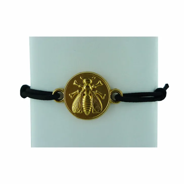 Boutiques de musées Bracelets-Bracelet cordon ajustable Abeille