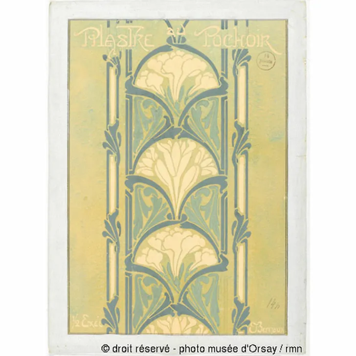 Boutiques de musées Bracelets-Bracelet jonc Art nouveau Sable