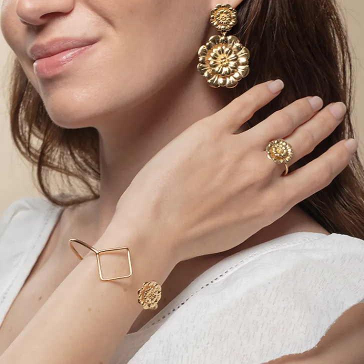 Outlet Boutiques de musées Bracelet jonc Rosace