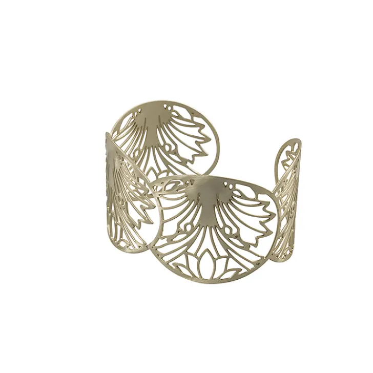 Boutiques de musées Bracelets-Bracelet manchette Feuilles d'acanthe
