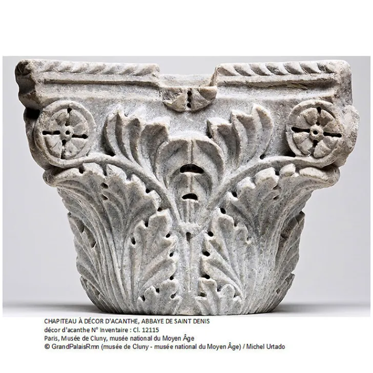 Boutiques de musées Bracelets-Bracelet manchette Feuilles d'acanthe