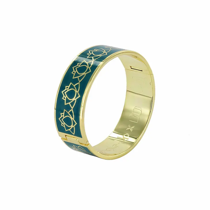 Discount Boutiques de musées Bracelet Nymphéas graphique Vert