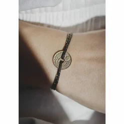 Online Boutiques de musées Bracelet République Française 5 centimes - Cordon noir