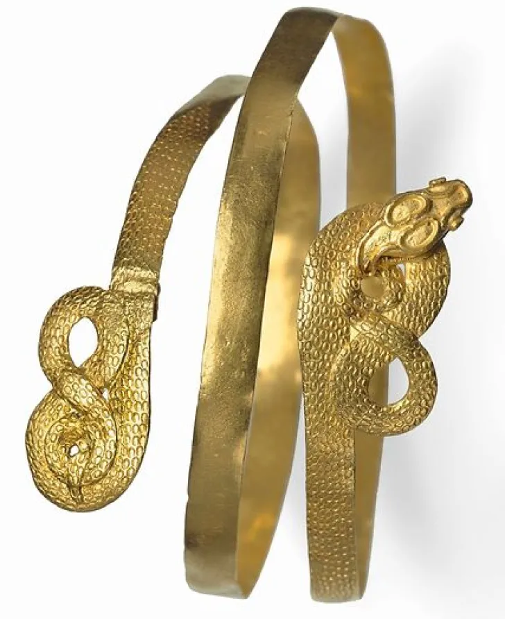 Boutiques de musées Panneaux Aluminium|Panneaux Acryliques-Bracelet serpentiforme (panneaux aluminium)