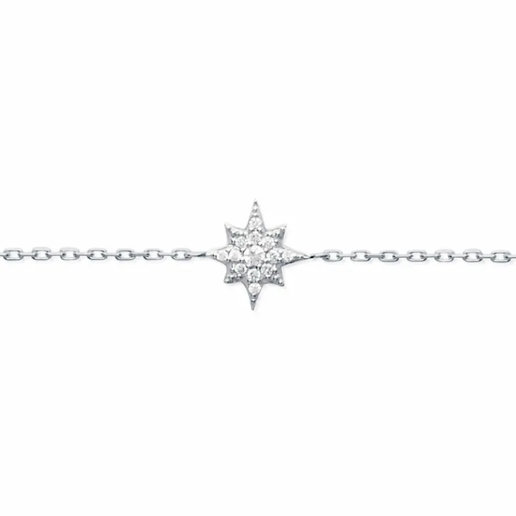 Boutiques de musées Bracelets-Bracelet Étoile Argent