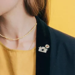 Boutiques de musées Broches-Broche Appareil Photo - Macon & Lesquoy