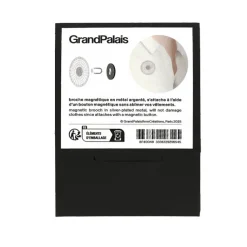 Sale Boutiques de musées Broche magnétique Grand Palais Argentée