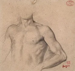 Outlet Boutiques de musées Buste de jeune homme nu (toiles sur châssis)