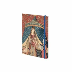 Boutiques de musées Cahier à élastique Dame à la licorne - A mon seul désir